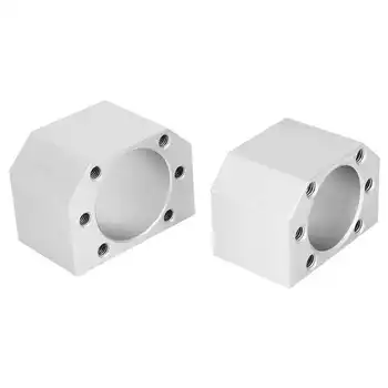 

Rivet nut rivnut 2PCs Screw Nut Bracket CNC Ball Parts 10-Fixing-Hole Aluminum Alloy Lathe Accessory Accurant tornillo