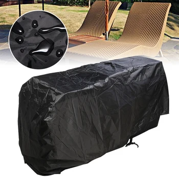 

Mayitr Heavy Duty Waterproof Weather Cover Outdoor Patio Garden Sun Sunbed Lounger Dust Covers