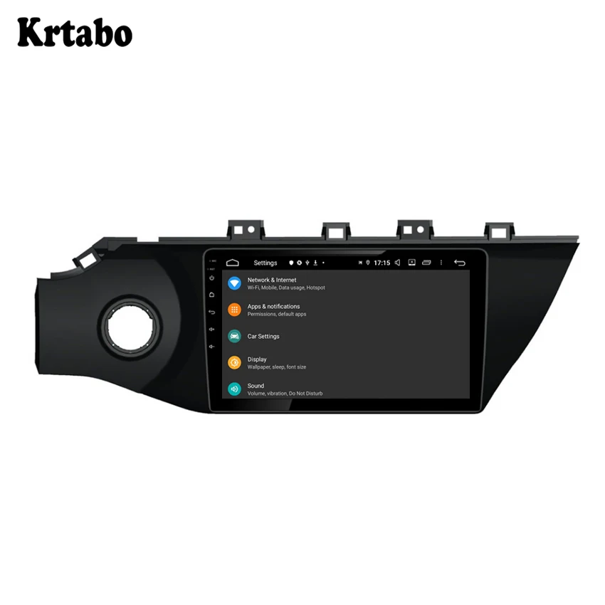 Автомагнитола андроид мультимедийный проигрыватель для KIA K2/RIO Android 9,0+ 8 ядерный 4+ 32G+ gps+ радио+ AUX IN+ DVR+ легко подключиться