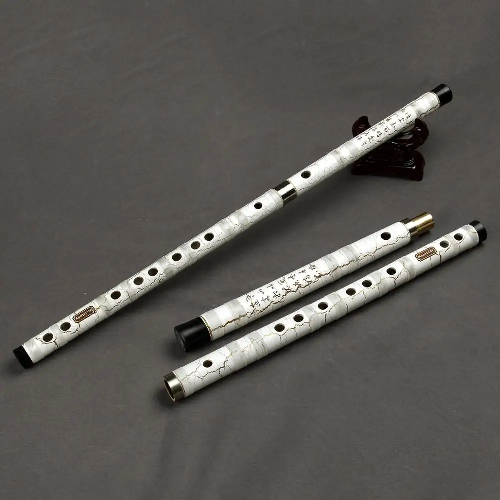 Musical de Flauta de Bambu Dizi com Linha Adequado para Iniciantes Cdefeg Flauta Branca Artesanal Instrumento Profissional Também - Image 4