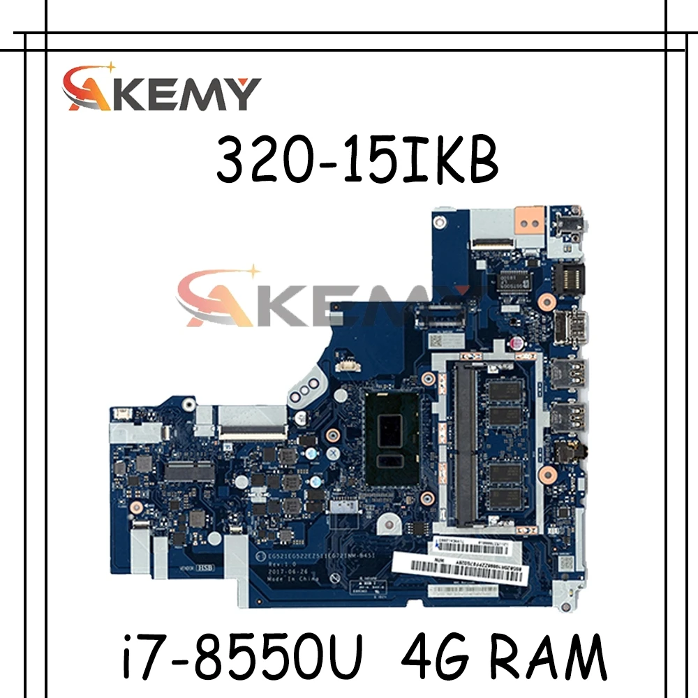 NM-B451 UMA материнской платы w/ i7-8550U &amp 4G RAM - 5B20Q13060 для Lenovo IdeaPad 320-15IKB сенсорный экран |