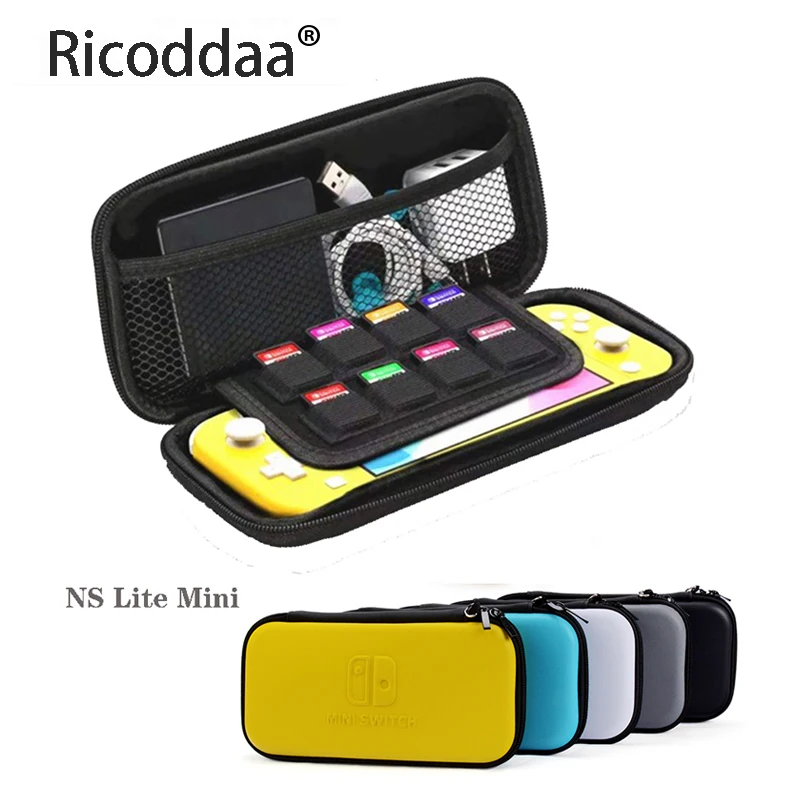 Жесткий чехол EVA для Nintendo switch Lite водонепроницаемый с 10 отделениями карт памяти