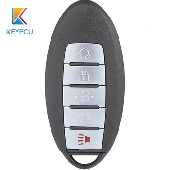 

Keyecu S180144308 Smart Remote Car Key 5 Buttons 433.92Mhz for Nissan Murano Pathfinder 2014 2015 2016 2017 2018 KR5S180144014