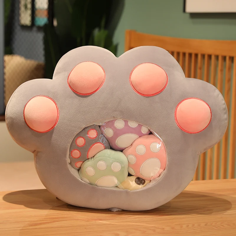 A Bag of Kawaii Cat Paw Plushies - Special Edition