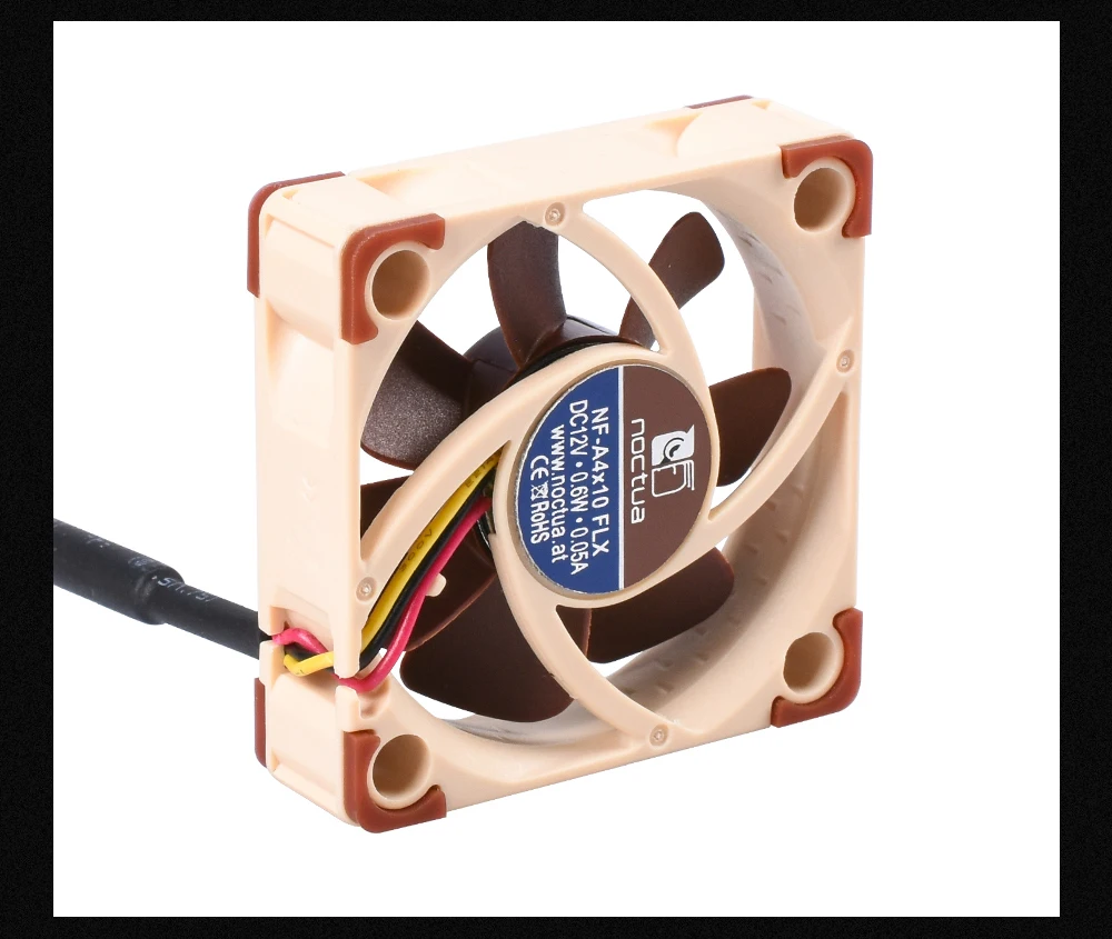 Noctua NF-A4x10 FLX тихий вентилятор охлаждения 4010 40X40X10 мм 4500 или 3700 об./мин Высокое качество 3d принтер запчасти для Ender-3 Ender-3Pro