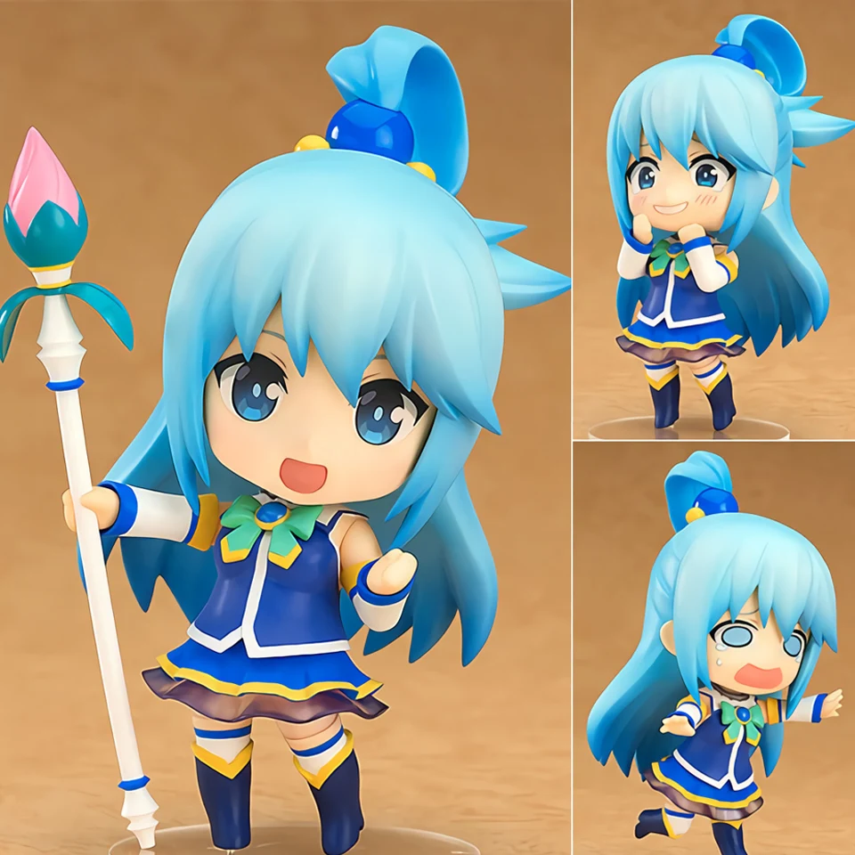 

Tronzo Nendoroid #630 KonoSuba God's Blessing on this Wonderful World Aqua PVC Figure Model Dolls Konosuba Aqua Figurine Toys