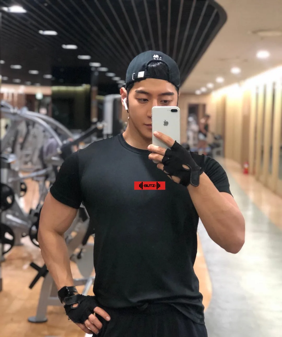Muscle Dr. корейский стиль Европа и Америка братья популярный бренд Беговая тренировочная Спортивная Футболка Мужская Чистый хлопок Фитнес Sh