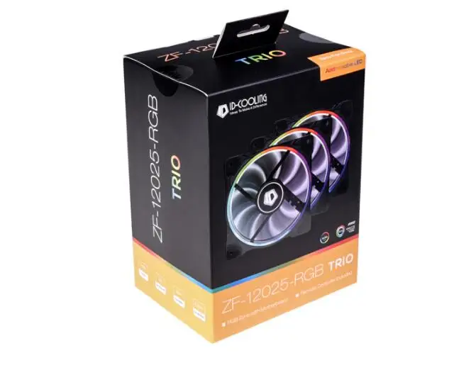 Вентилятор для контроля температуры ARGB ID COOLING профессиональный вентилятор