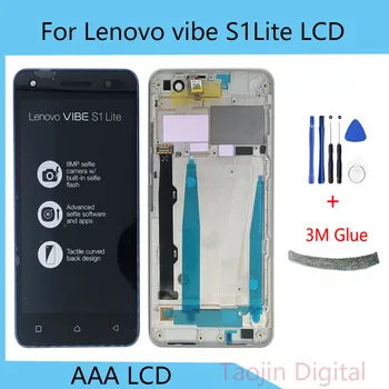 

Display for Lenovo Vibe S1 Lite LCD S1LA40 Display Touch Screen Digitizer S1 Lite Screen with Frame Replacement Free Shipping