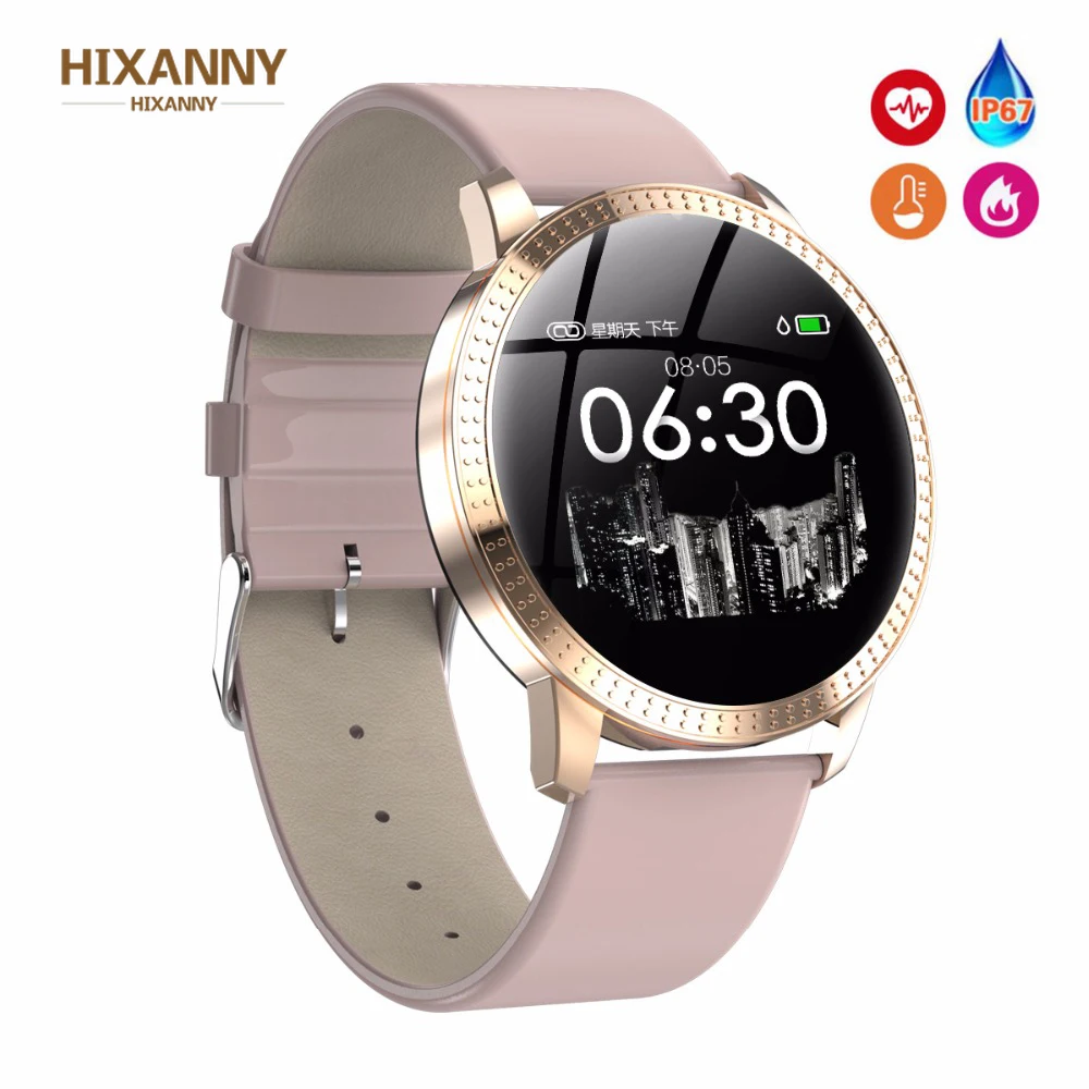 

Female Fitness Smart Watch Women Running Reloj Heart Rate Monitor Bluetooth Pedometer Touch Intelligent Sports Watch for Running