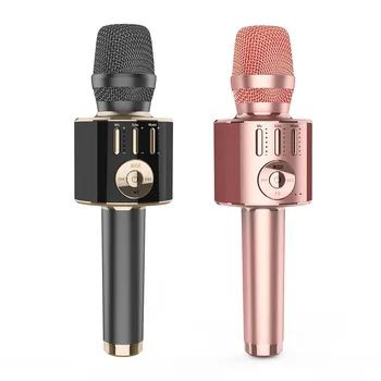 

Bluetooth Karaoke Microphone Wireless Microphone Professiona Speaker Handheld Microfone Player Singing Recorder Mic