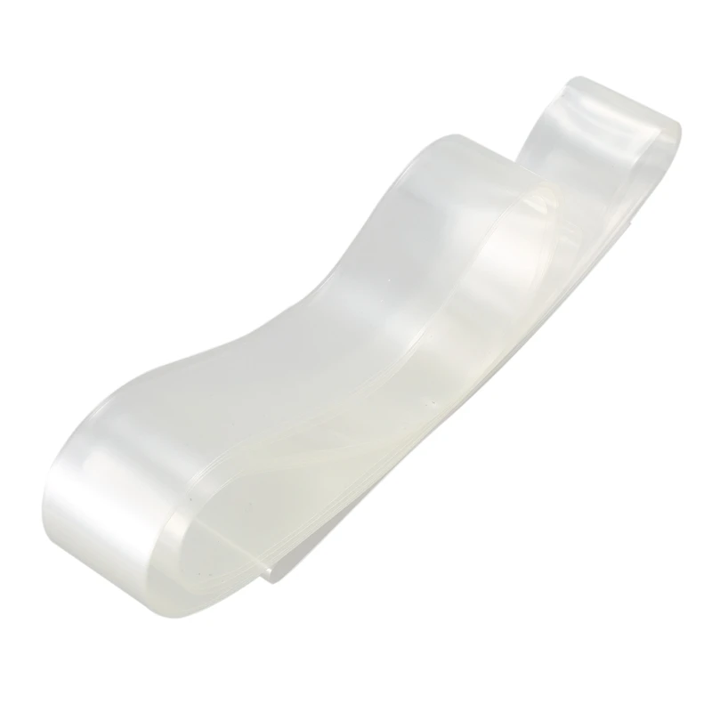 

Top-50mm Width PVC Heat Shrink Tubing Clear 5Meter for 2 x 18650 Batteries