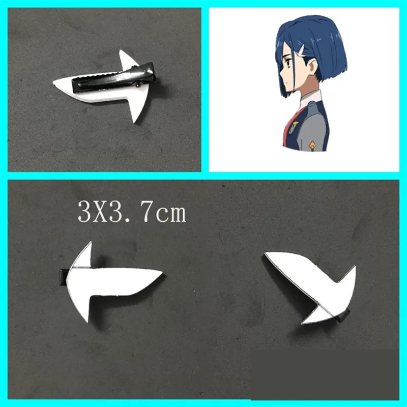 1pcs-Darling-in-the-FRANXX-CODE-015-Ichigo-Hairpin-Hair-Clip-Cosplay-Accessories-Girls-Usual-Hair