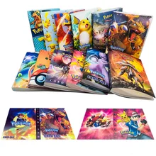 240 шт. держатель Альбом игрушки для новизны подарок Pokemones карты Книга Альбом Книга Топ загруженный список игральные карты