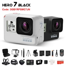 Оригинальная Экшн-Камера GoPro Hero 7 Black(ограниченная серия Dusk White) 4K 60fps Go Pro Hero7 Sport Cam 12MP, прямая трансляция фото