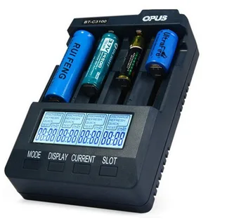 

18650 battery charge test quick test smart digital Intelligent 4 Slot LCD Universal Battery Charger Lithium 18650 26650