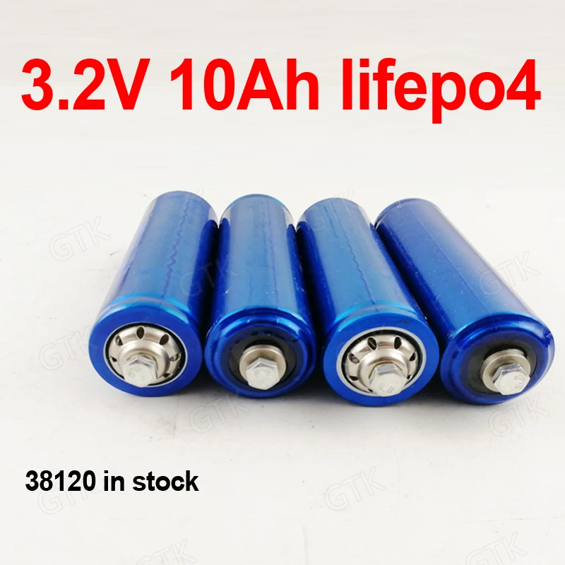 

in stock 38120 Lifepo4 3.2v 10ah lithium battery deep cycle for DIY 12V 20Ah scooter vehicle Solar energy storage RV inverter