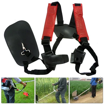

For Brush Cutter &Trimmer Strimmer Shoulder Harness Strap Black+Red 31*15*9cm