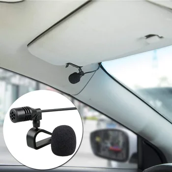 

Car External Microphone Mic 3.5mm For Car DVD Player GPS Navigation Humanity