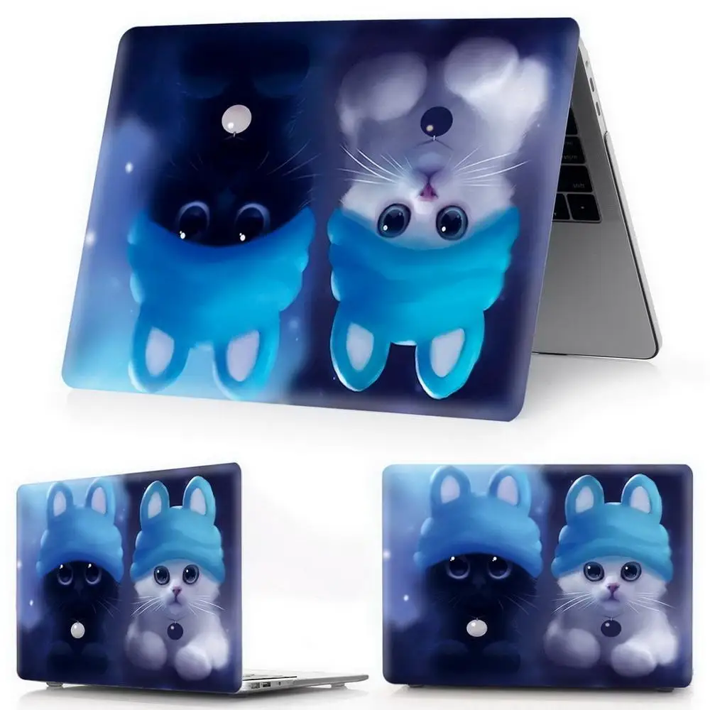 Чехол для ноутбука MacBook Air Pro retina 11 12 13 15 для Mac book Pro 13,3 15,4 дюймов с сенсорной панелью ID A2159+ крышка клавиатуры - Цвет: dong-wu-D14