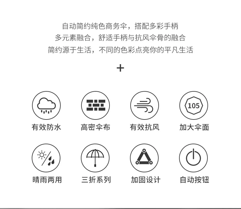 Автоматический зонт Xiaomi Mijia, три складных зонта с защитой от ультрафиолета, Солнечный дождливый зонт из алюминиевого сплава, автоматический зонт унисекс