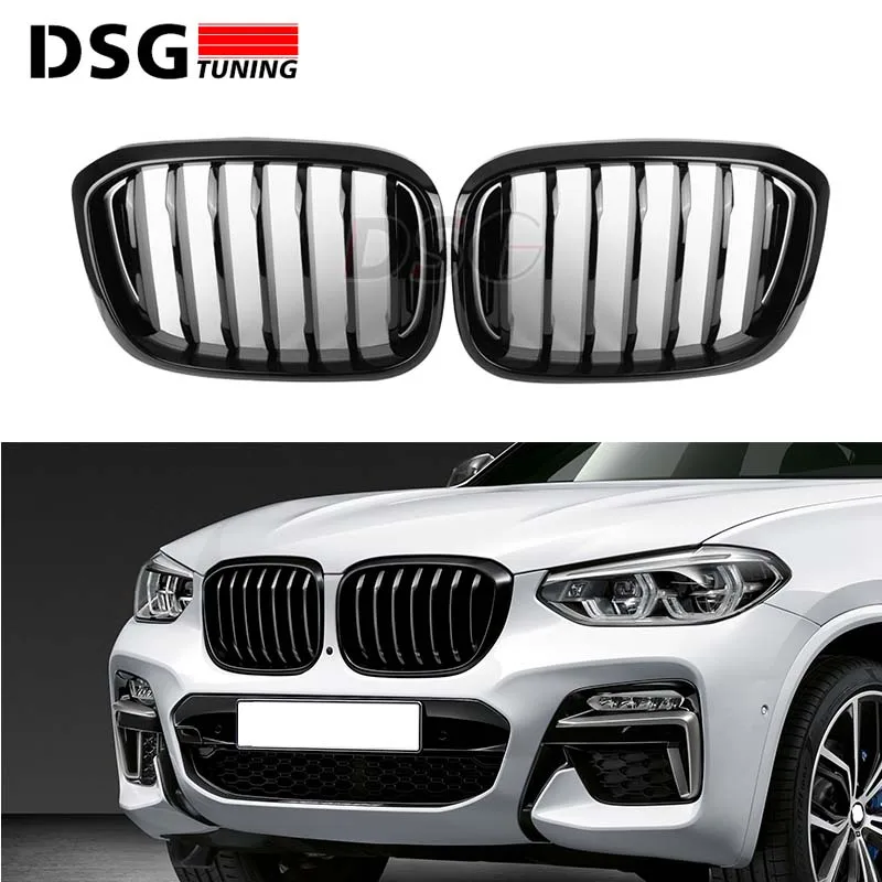 2022-2025 BMW X3/X3M/X4/X4M Dual Slat Kidney Grilles | G01/F97/G02/F98 LCI 2022-2025 BMW X3/X3M/X4/X4M Dual Slat Kidney Grilles | G01/F97/G02/F98 LCI