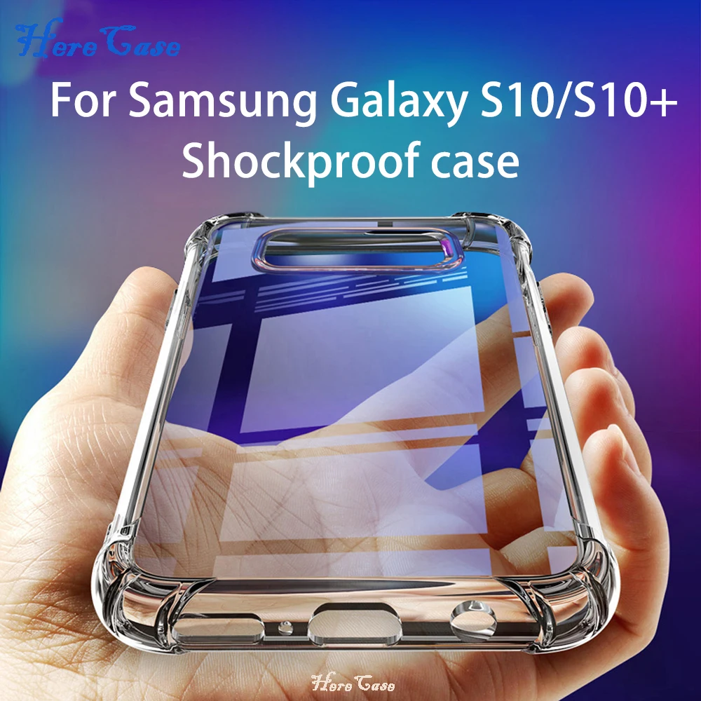 thumbnail image 1 of Note10 Pro Anti-Shock Soft Clear Silicone TPU Cover Case For SAMSUNG GALAXY S21 S20 S10 5G S10E PLUS Phone Case Tansparent Cover, 1 of 4