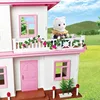 1:12 Forest Animal Family Villa Furniture Doll Toy Forest Family Mini Bedroom Set DIY Miniatura Doll House Children Furniture 3