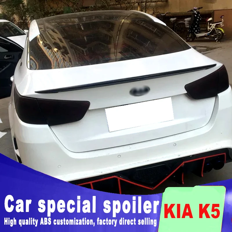 Высококачественный Спойлер ABS 2014 2015 для kia Optima K5 задний спойлер на крышу багажника