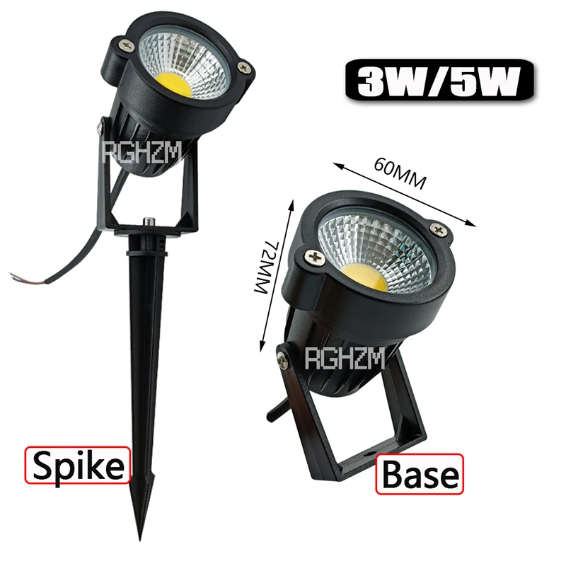Lawn Lamp Garden Lighting LED Garden Lawn Footpath Ground Street Lamp IP65 Waterproof