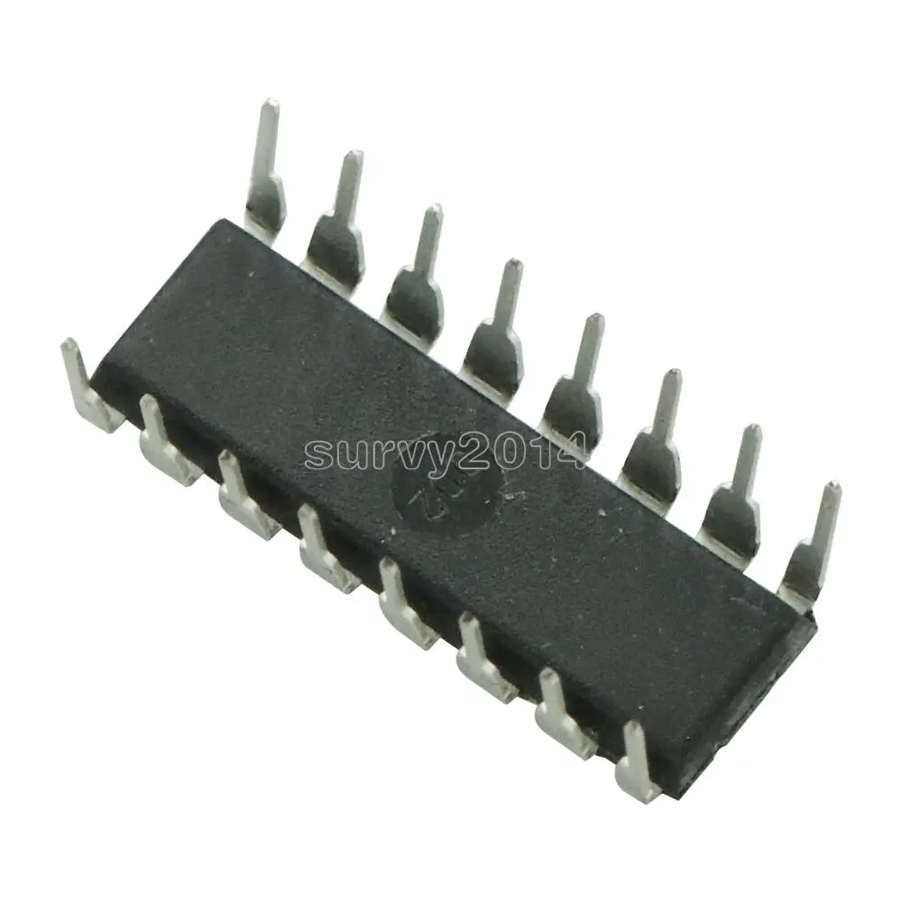 10Pcs CD4060BE CD4060 4060 Ripple Carry Binary Counter IC DIP-16 pin Low Power