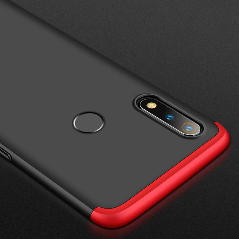 Чехол Oppo Realme 3 Pro RMX1851 с полным покрытием на 360 градусов ударопрочный матовый чехол