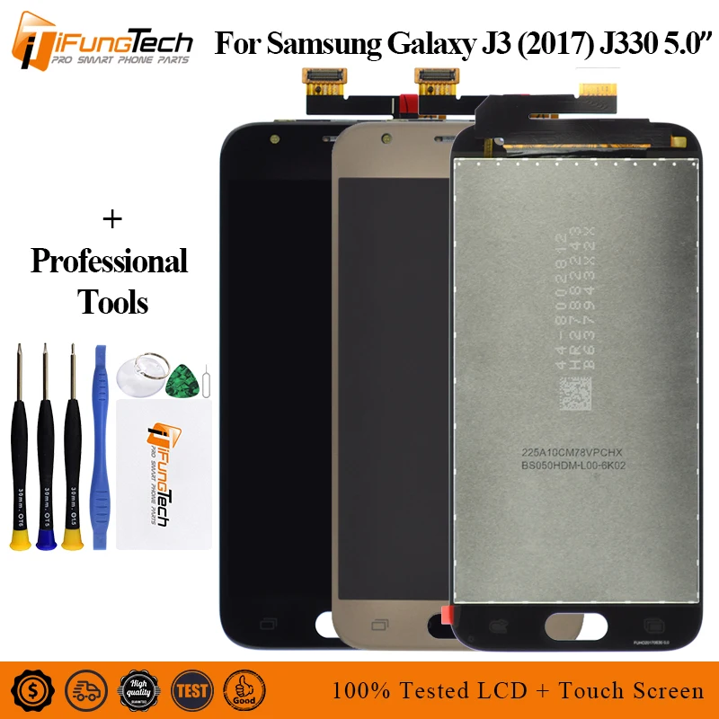 Original 5 0 Replacement Lcd For Samsung Galaxy J3 17 J330 J330f Lcd Display Touch Screen Digitizer Assembly Buy At The Price Of 18 77 In Aliexpress Com Imall Com