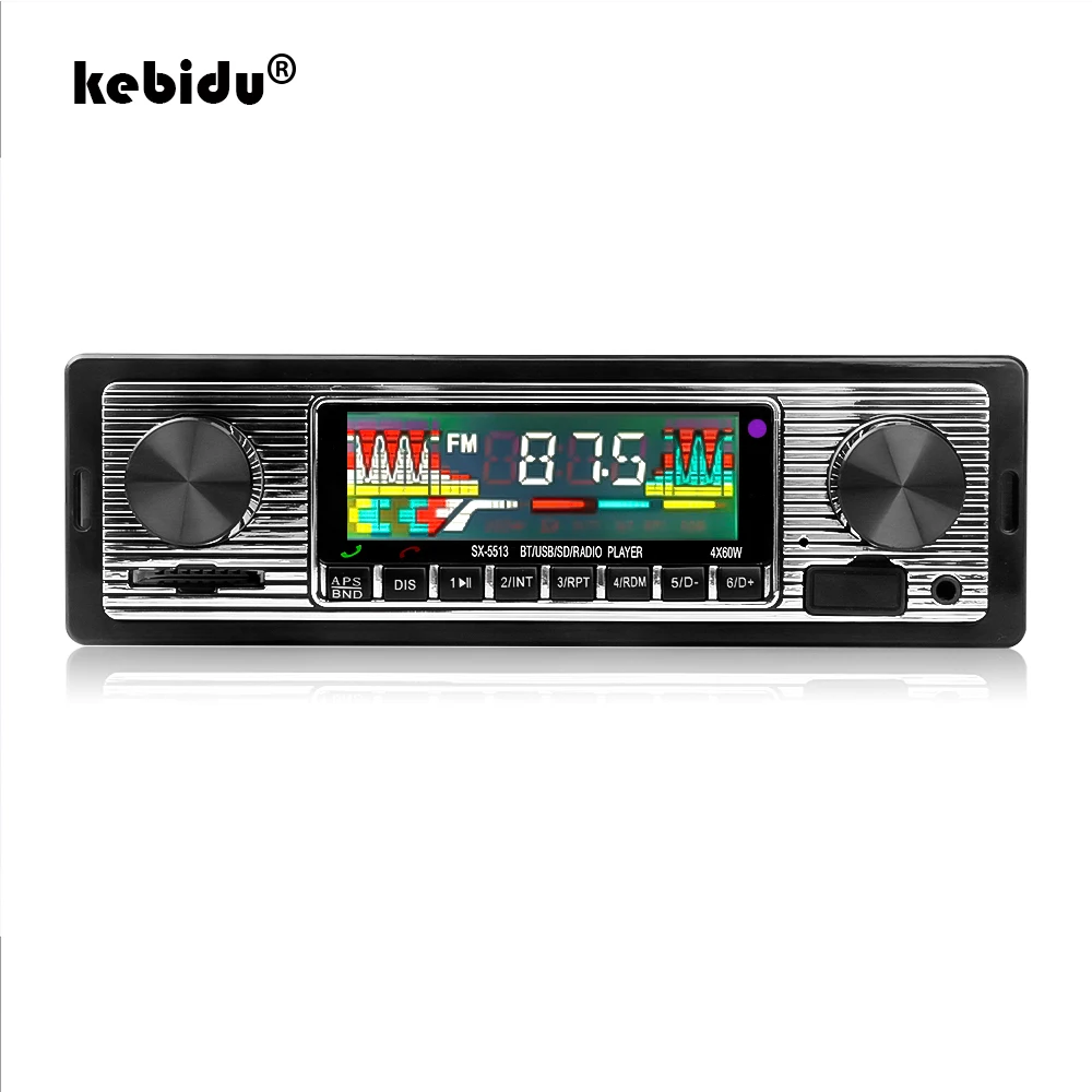 Mp3-плеер kebidu автомобильная Беспроводная стерео-система с поддержкой Bluetooth AUX USB FM 12