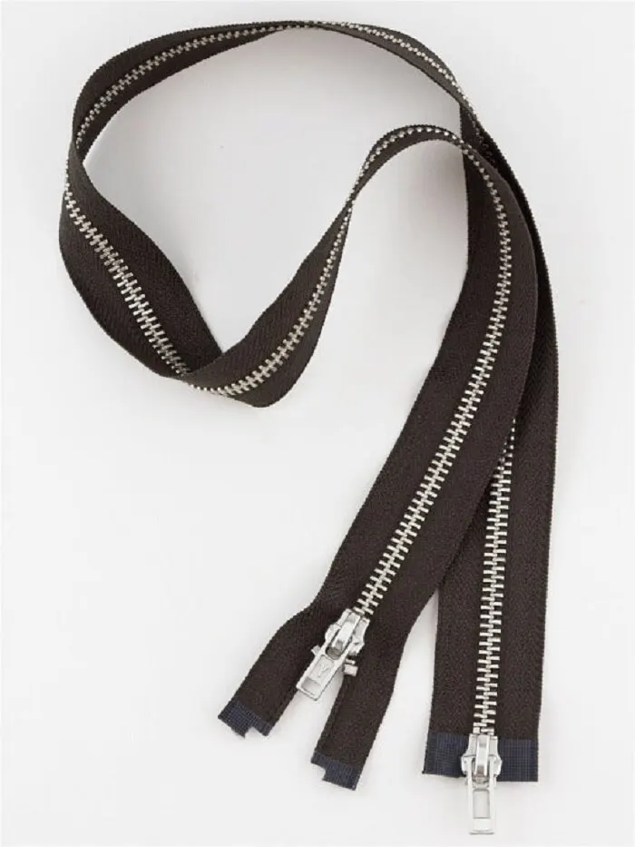 Zipper Metal 70 cm. двухзамковая type 5. zip-5n-2 Gamma zipper spiral buckle | Дом и сад