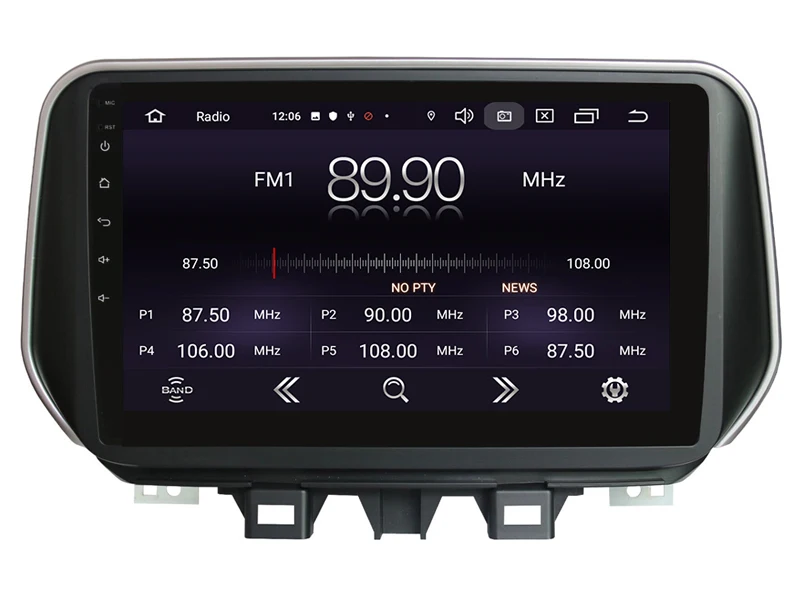 OTOJETA Android 9,0 2.5D экран автомобиля радио плеер для hyundai Tucson IX35 Aux Мультимедиа Стерео gps Navi магнитофон