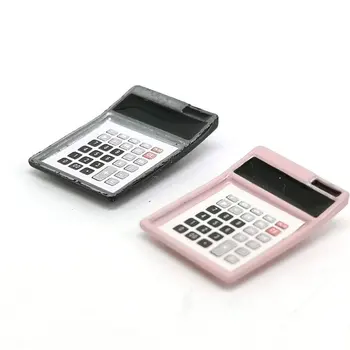 

5Pcs Simulation Mini Calculator 1:12 Dollhouse Miniature Doll house Accessories Kids Learning Toys DIY Crafts Home Decor:17*13mm