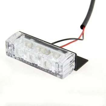 

New 12-24V Synchronization Mount Strobe Warning Light Function Emergency Vehicle Truck LED Grille Light Head Surface