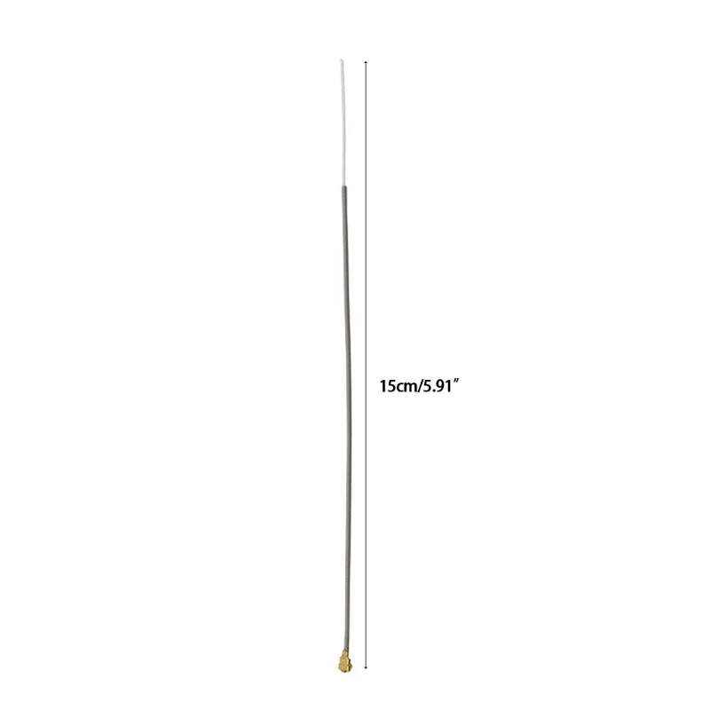 10 Pcs 2.4G Receiver Antennas 15cm Aircraft Receiver Antenna IPX13 Connector RF113 Silver-plated Wire for Futaba Frsky