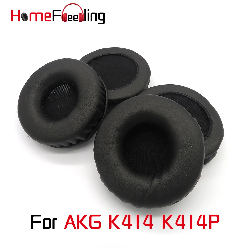 

Homefeeling Ear Pads For AKG K414 K414P Earpads Round Universal Leahter Repalcement Parts Ear Cushions