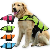 Ripstop Dog Life Vest – Enhanced Buoyancy & Rescue Handle – Adjustable Straps – Suitable for Puppies & Small to Medium-Sized Dogs
