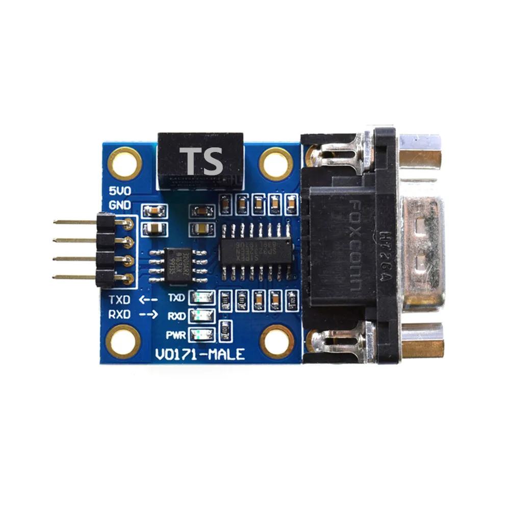 RS232 to TTL Signal Isolation Module power isolation Module 2CH Digital Isolator