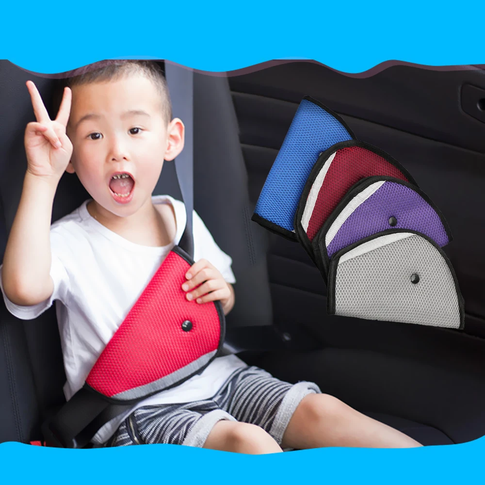 Shoulder Triangle Safety Seat Belt Adjuster Pad Baby Child Protector