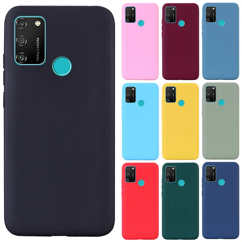 Funda de silicona suave para teléfono móvil Huawei, carcasa trasera de silicona para Honor 9A 9 A Honor 9A MOA-LX9N