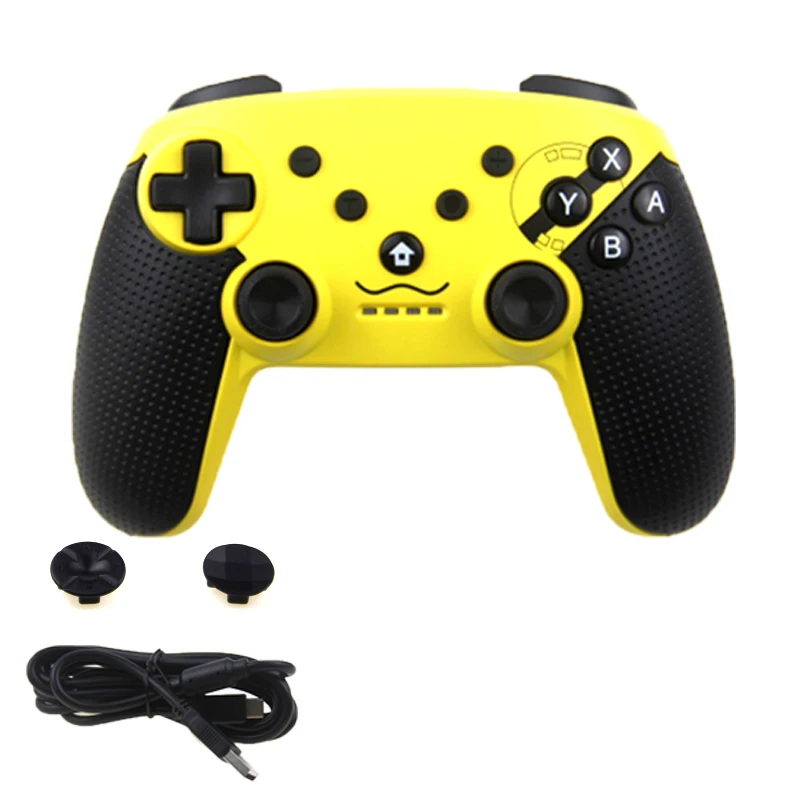 Yellow 5028 Беспроводной геймпад Bluetooth Pro пульт дистанционного управления Joypad для Nod переключатель Игровая приставка дропшиппинг - Цвет: Yellow 5028