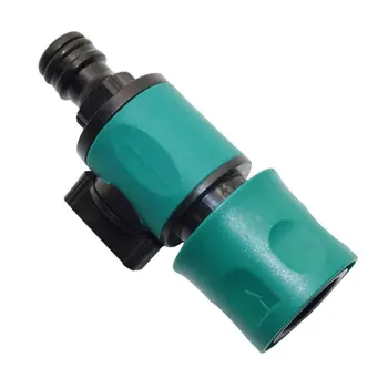 

Plastic Valve with Quick Connector Agriculture Garden Watering Prolong Hose Irrigation Pipe Fittings Hose Adapter Switch