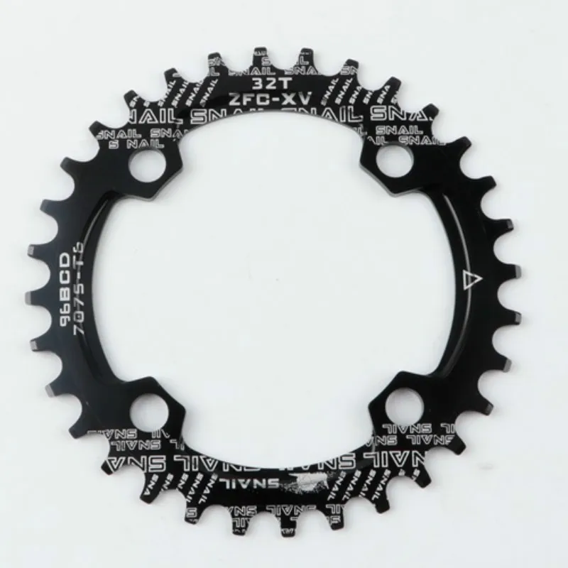Улитка велосипед круглая/Овальная Звездочка 96BCD для Shimano 32 34 36T зуб один зуб пластина MTB горный велосипед цепное колесо