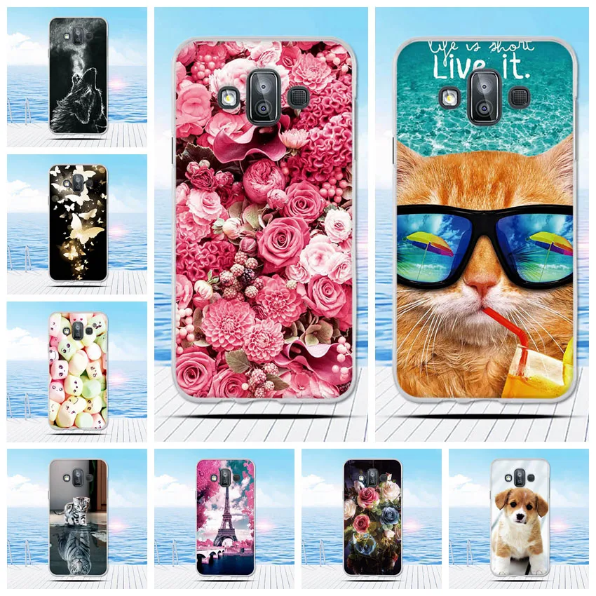 FOR Coque Samsung Galaxy J7 Duo 2018 J720F J720 SM-J720F Soft Silicone Phone Cases Funda Due Case |