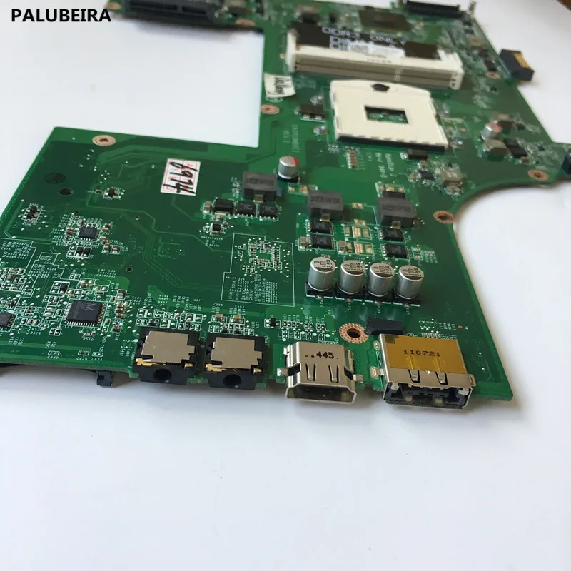 PALUBEIRA полностью протестированная материнская плата для DELL N7110 чипсет ноутбука PN CN-07830J 07830J DA0R03MB6E0 DAV03AMB8E1 материнская плата