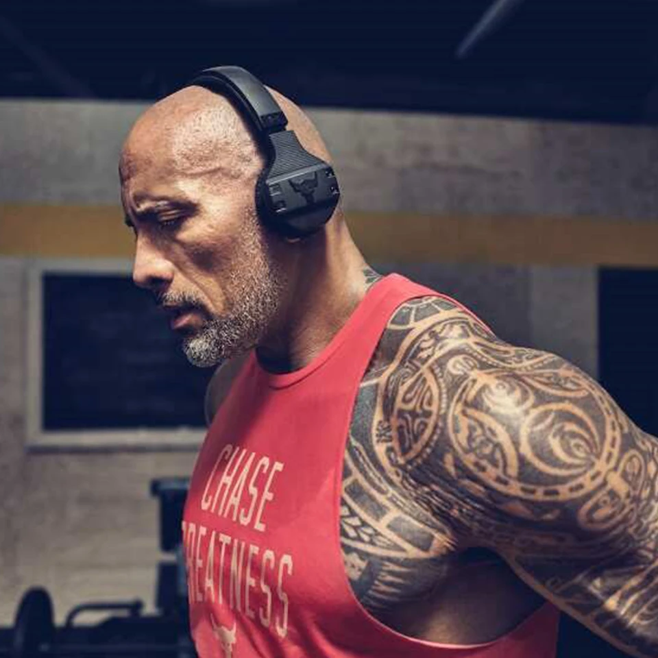 JBL UA TRAIN ROCK Wireless Bluetooth Headphones Sports Gym Headset IPX4 Waterproof Deep Bass Music Earphone Handsfree Calls Mic
